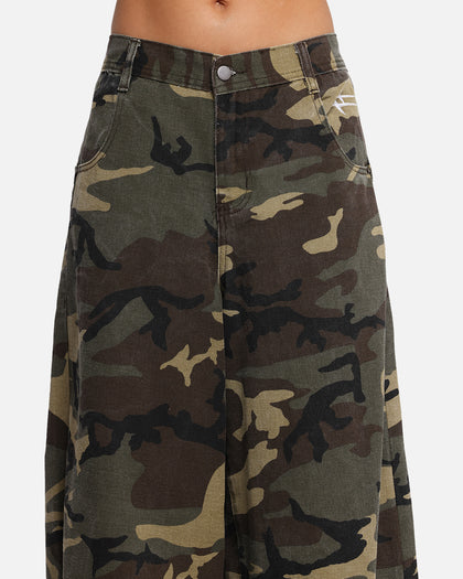 Loiter Skate Jeans Woodland Camo