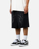 Saint Morta Warrior Baggy Sweat Shorts Washed Black