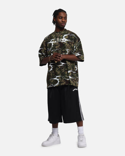 Loiter Track 3 Quarter Shorts Black