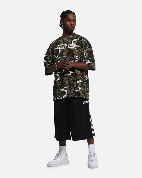 Loiter Track 3 Quarter Shorts Black