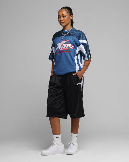 Loiter Track 3 Quarter Shorts Black