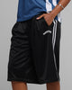 Loiter Track 3 Quarter Shorts Black