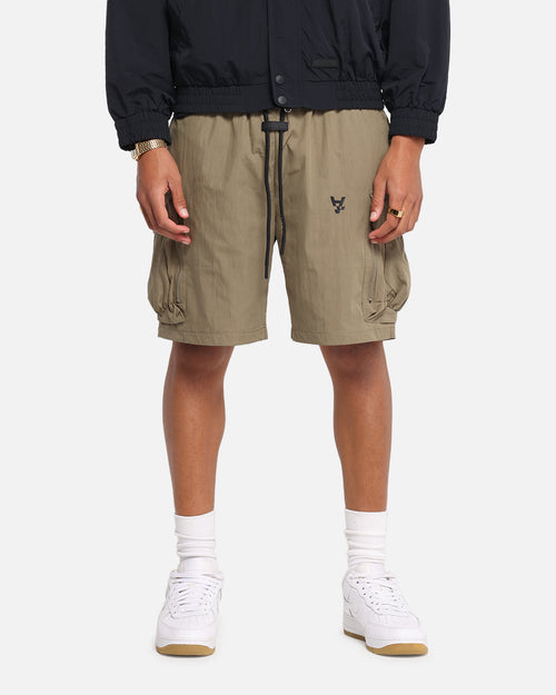The Anti Order Anti Military Cargo Shorts Dark Taupe