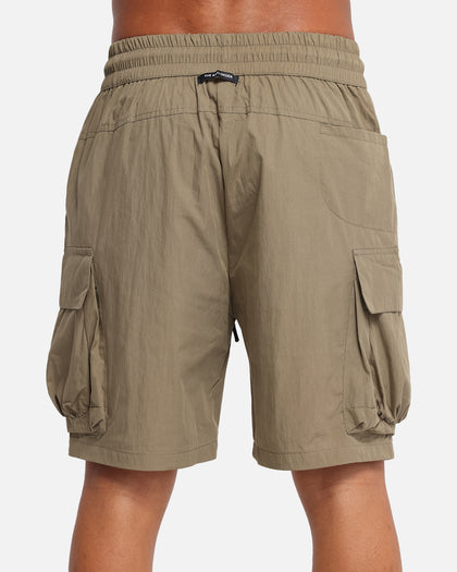 The Anti Order Anti Military Cargo Shorts Dark Taupe