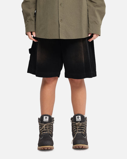XXIII Corduroy Wash Jorts Black