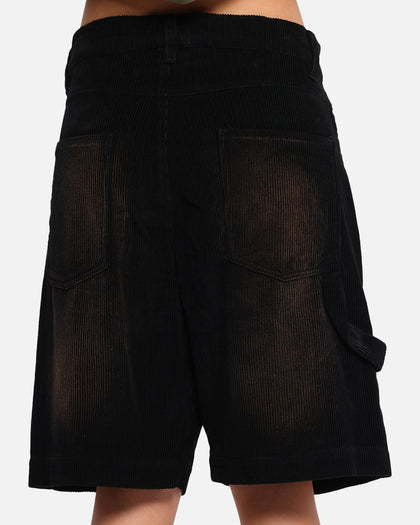 XXIII Corduroy Wash Jorts Black