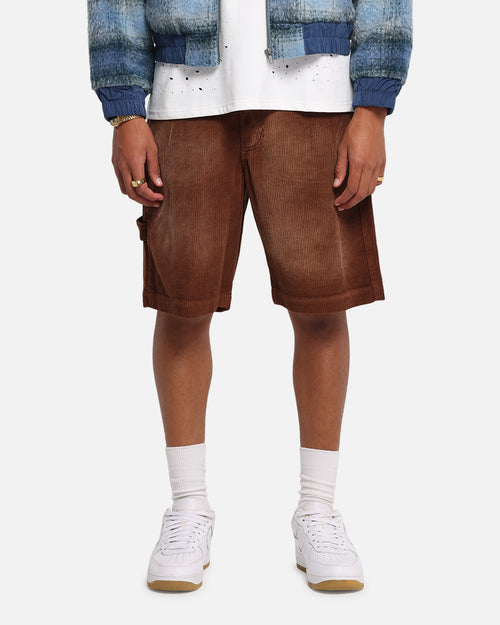 XXIII Corduroy Wash Jorts Brown