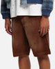 XXIII Corduroy Wash Jorts Brown