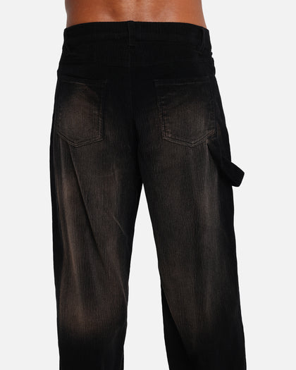 XXIII Corduroy Wash Pants Black