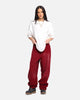 XXIII Corduroy Wash Pants Burgundy