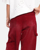 XXIII Corduroy Wash Pants Burgundy