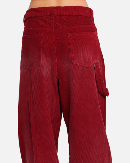 XXIII Corduroy Wash Pants Burgundy