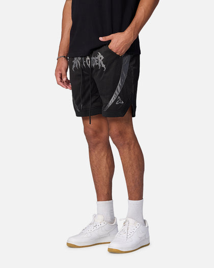 The Anti Order Sparta Mesh Basketball Shorts Black/Grey