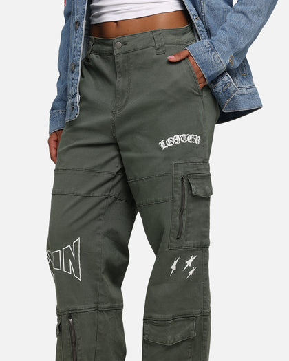 Loiter Sketch Utility Pants Olive