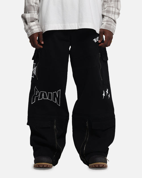 Loiter Sketch Utility Pants Washed Black