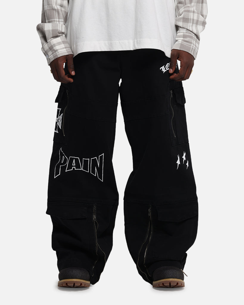 Loiter Sketch Utility Pants Washed Black | Culture Kings