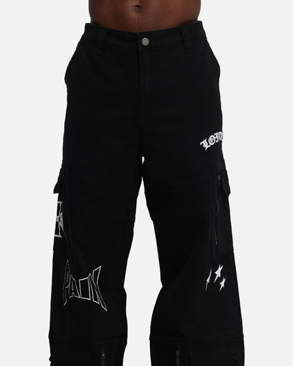 Loiter Sketch Utility Pants Washed Black