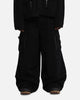Loiter Combat Cargo Pants Washed Black