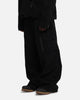 Loiter Combat Cargo Pants Washed Black