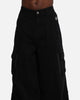 Loiter Combat Cargo Pants Washed Black