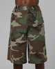 Loiter 3 Quarter Shorts Woodland Camo