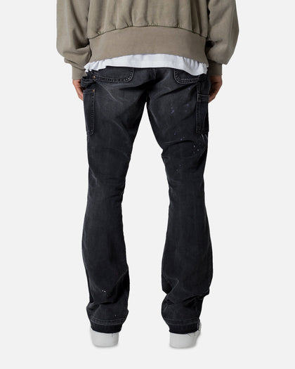 MNML B243 Flare Denim Jeans Black