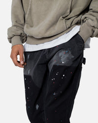 MNML B243 Flare Denim Jeans Black