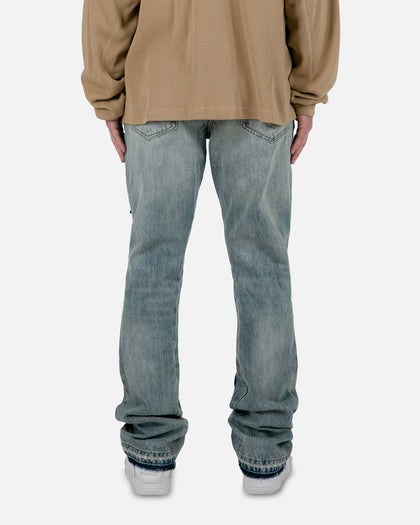 MNML B469 Flare Denim Jeans Blue