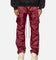 MNML Snap Front Cargo Pants Red