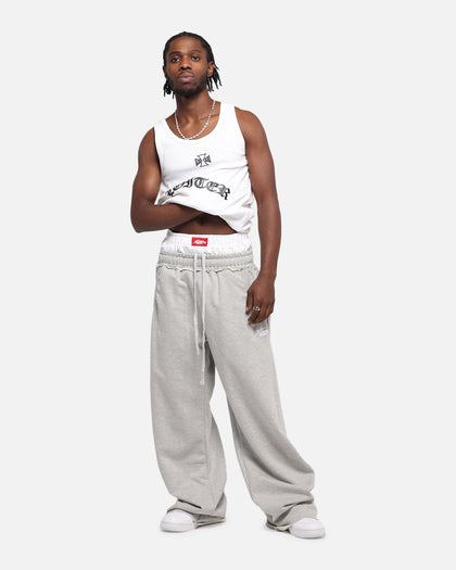 Loiter Layered Track Pants Grey
