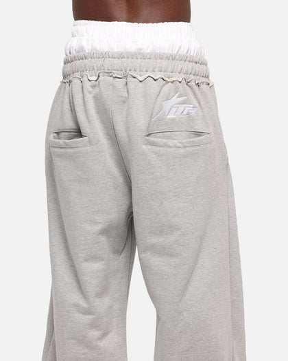 Loiter Layered Track Pants Grey
