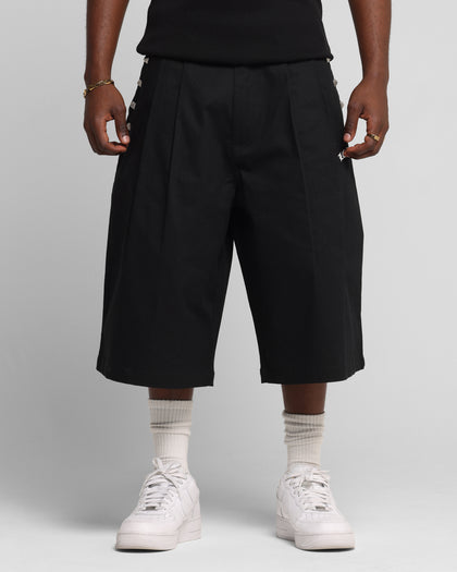 Loiter Chopper Baggy Shorts Black