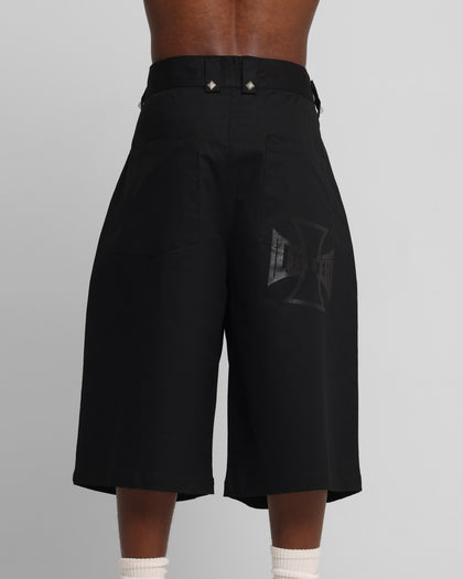 Loiter Chopper Baggy Shorts Black