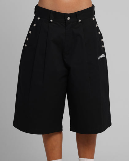 Loiter Chopper Baggy Shorts Black