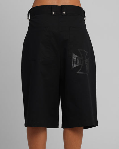 Loiter Chopper Baggy Shorts Black