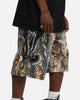 Ed Hardy Eagle Jorts Real Tree Camo