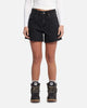 XXIII Women's High Cut A-Line Denim Shorts Washed Black