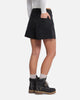 XXIII Women's High Cut A-Line Denim Shorts Washed Black