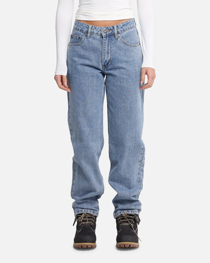 XXIII Women's High Rise Relaxed Jeans Blue Denim