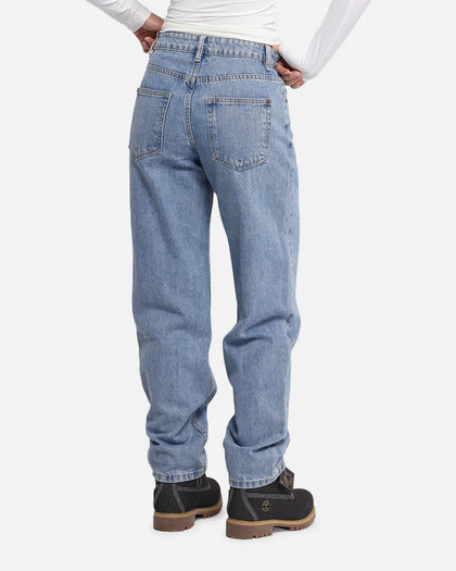 XXIII Women's High Rise Relaxed Jeans Blue Denim