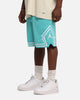 Jordan Dri-FIT Sport Diamond Shorts Teal/White