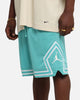 Jordan Dri-FIT Sport Diamond Shorts Teal/White