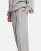 XXIII Lakes Knitted Pants Grey