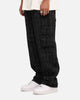 XXIII Boucle Tweed Cargo Pants Black