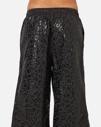 Reebok X Angel Reese Women's Hoop Pants Washed Black