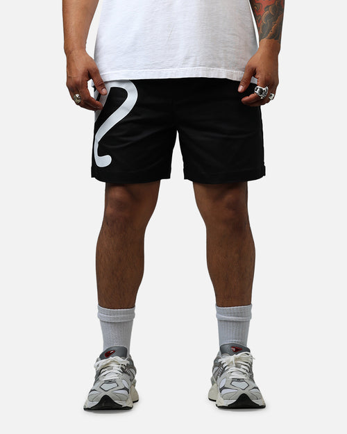 Malbon Menton Nylon Shorts Black