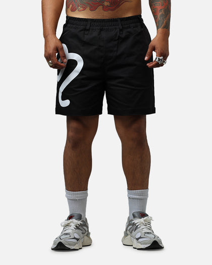 Malbon Menton Nylon Shorts Black