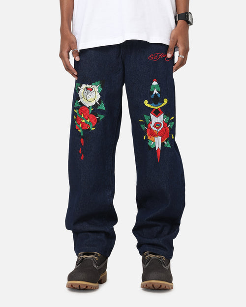Ed Hardy Once Wounded Jeans Dark Indigo
