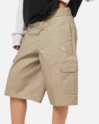 Playboy Bunny Shorts Khaki