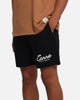 Carre Prestige Script Beach Shorts Black
